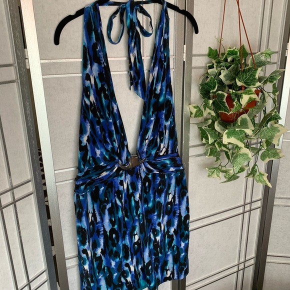 bebe -halter mini dress - Picture 2 of 7